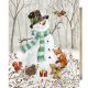 SNOWMAN & FOREST FRIENDS PANEL