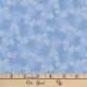 EVA'S BLOOM BLUE - 1 YD PRECUTS