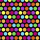 DOTTY DOTS DOUBLE BRUSHED FLEECE  330 G/Y