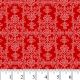 FRIDA'S DAMASK RED  - FAT QUARTER PRECUTS
