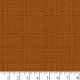 Linen Crosshatch - Rust