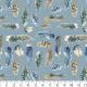 FEATHERS - SLATE BLUE