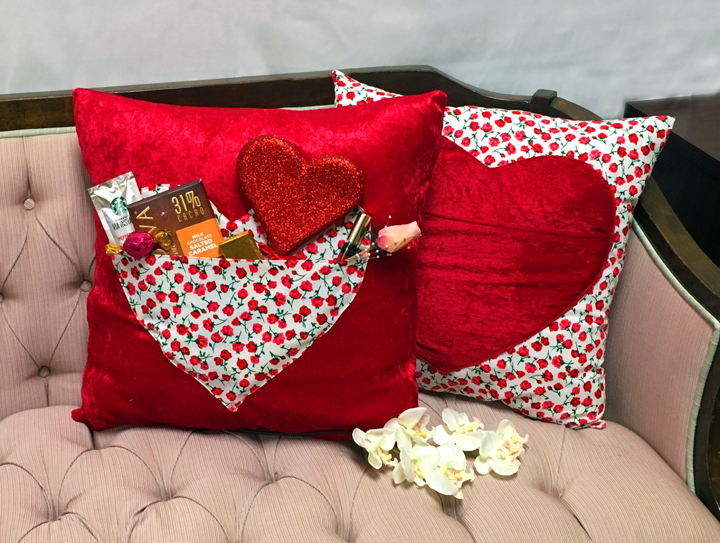 Pocket Full of Kisses Pillow 