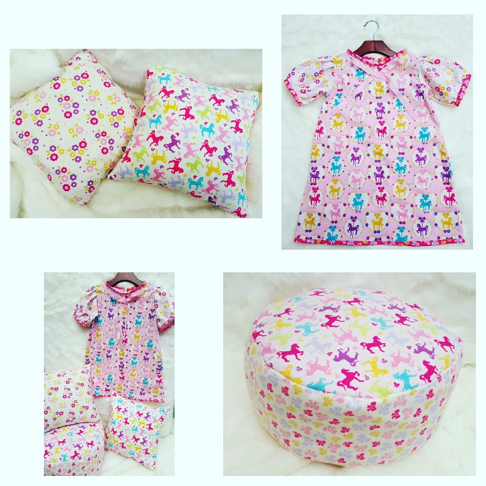 SWEET HORSE CAROUSEL FLANNEL CRAFTS!