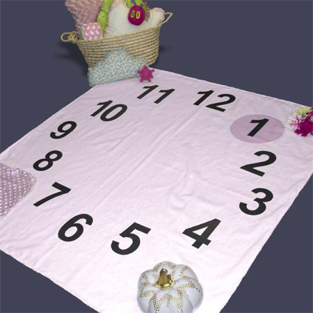 DIY Milestone Blanket 